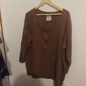 26/28 Zip up tunic by avenue